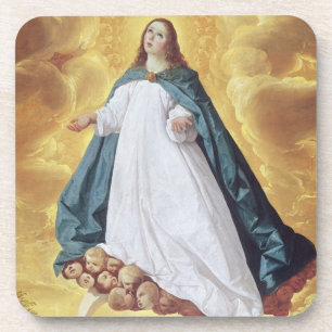 Dessous-de-verre La conception impeccable, c.1628-30 (huile sur le