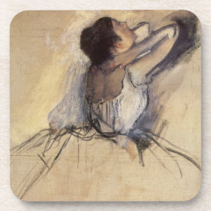 Dessous-de-verre La Danseuse d'Edgar Degas, Art Vintage de Ballerin