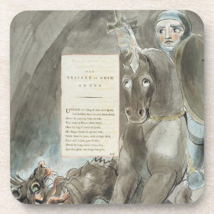 Dessous-de-verre La descente d'Odin, une ode, 'des poèmes du Th