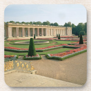 Dessous-de-verre La façade de jardin du Trianon grand, 1687 (phot