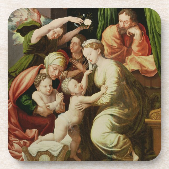 Dessous-de-verre La famille sainte (Devant)