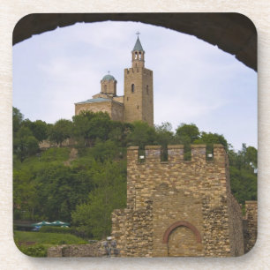 Dessous-de-verre La forteresse médiévale de Tsarevets