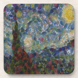 Dessous-de-verre La Gourde Nuit Starry Beaux Art Spoof