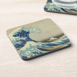 Dessous-de-verre La Grande Vague au large de Kanagawa- Icône japona
