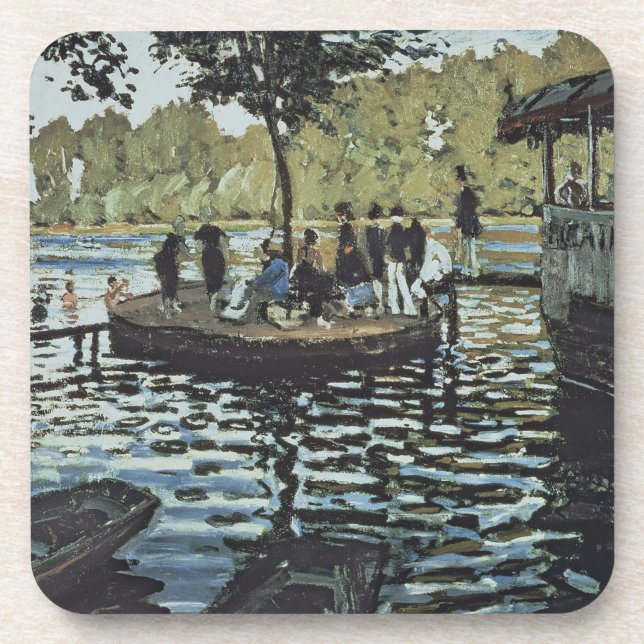 Dessous-de-verre La Grenouillere de Claude Monet | (Devant)