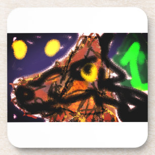 Dessous-de-verre La joie du loup