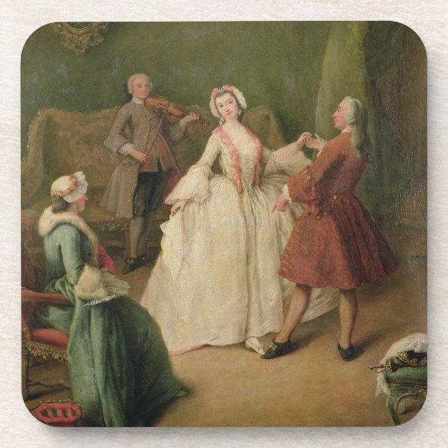 Dessous-de-verre La leçon de danse (Devant)