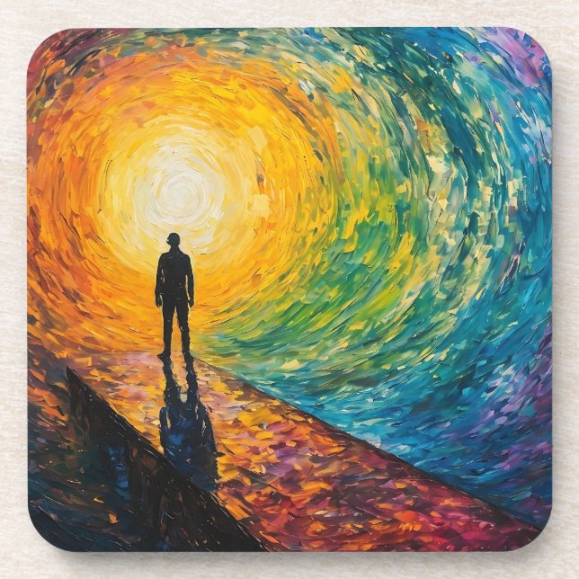 Dessous-de-verre La limite de la dimension (Devant)