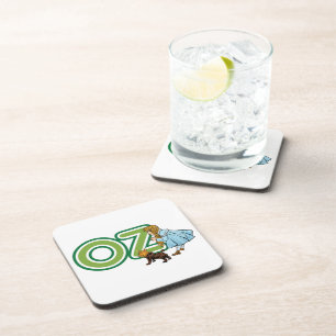 Dessous-de-verre La magicienne vintage de Oz Dorothy Toto avec des