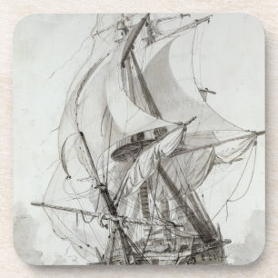 Dessous-de-verre La Montagne, c.1794 (parquez la semaine et