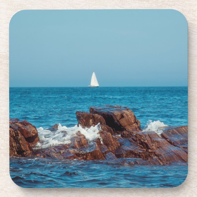 Dessous-de-verre La navigation dans l'Atlantique (Devant)