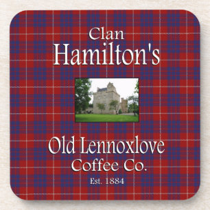 Dessous-de-verre La Old Lennoxlove Coffee Co. de Clan Hamilton.