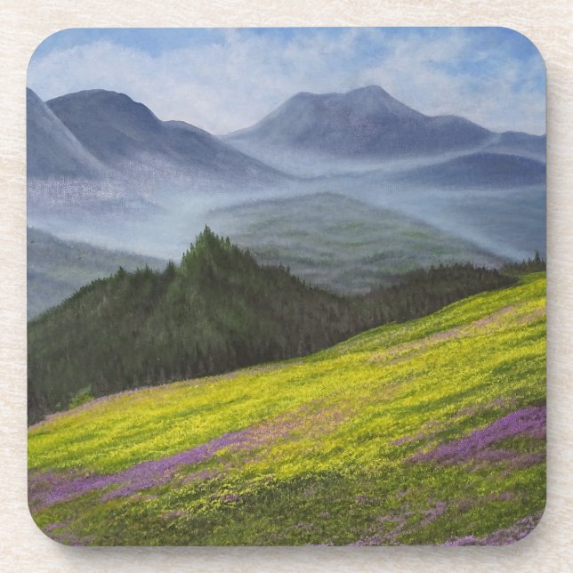 Dessous-de-verre "La Paix Dans La Vallée" (Devant)