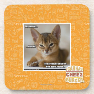 Dessous-de-verre La plume est morte