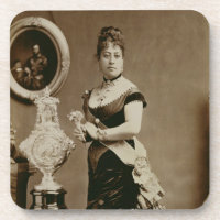La Reine Emma (1836-85) (photographie de sépia)