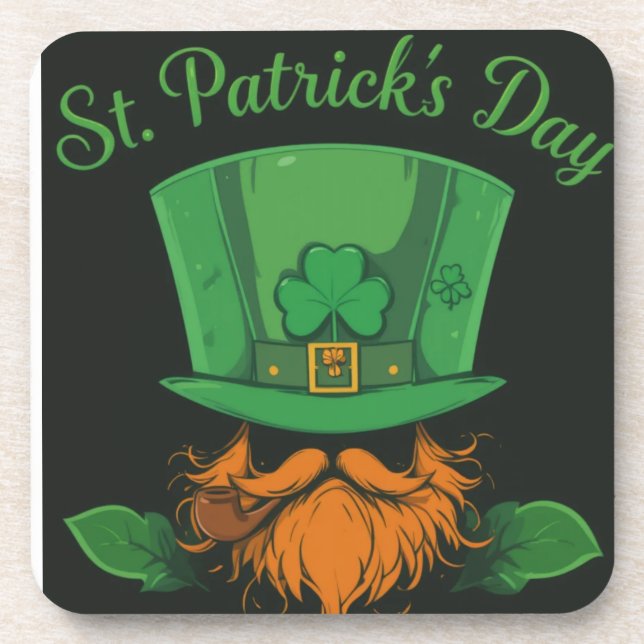 Dessous-de-verre la Saint-Patrick, la journée de Patrick  (Devant)