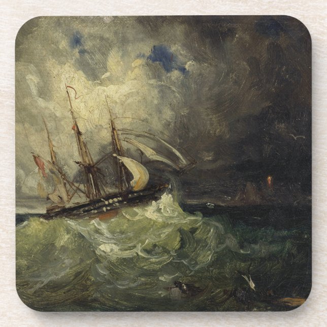 Dessous-de-verre La Tempête - Félix Ziem (Devant)