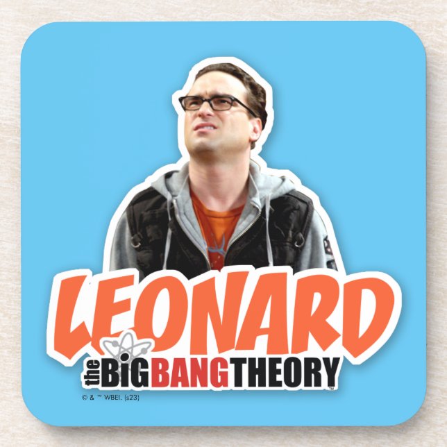 Dessous-de-verre La théorie du Big Bang | Leonard (Devant)