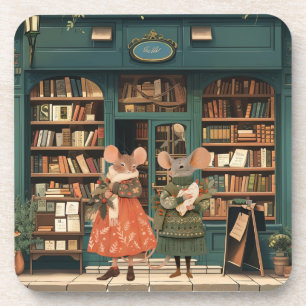 Dessous-de-verre La vie à Mice Town - Mme Otis et Mme Luna