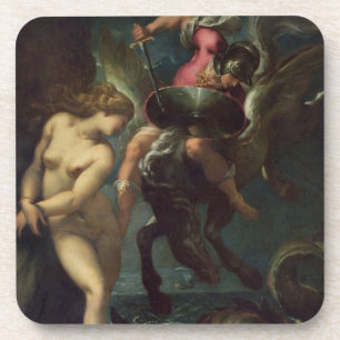 Dessous-de-verre La vie toujours des poissons, c.1670-80 (huile sur