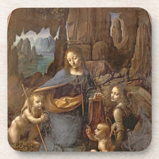 Dessous-de-verre La Vierge des roches (Devant)