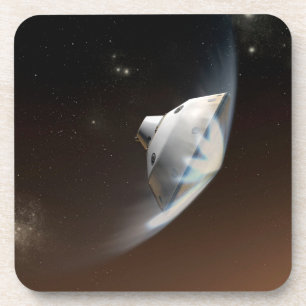 Dessous-de-verre Laboratoire des sciences de Mars - Capsule Aérocoq