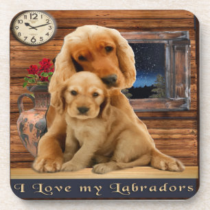Dessous-de-verre Labrador Retriever