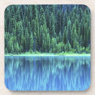 Dessous-de-verre Lac Emerald, Parc national Yoho, Colombie-Britanni