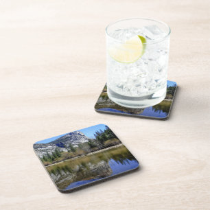 Dessous-de-verre Lac mirror