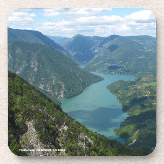 Dessous-de-verre lac Perucac (Devant)