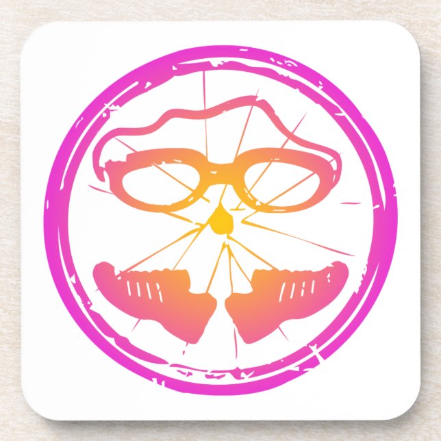 Dessous-de-verre Lady Triathlon (Devant)