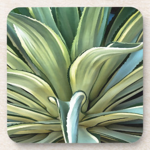 Dessous-de-verre L'Agave Tropical Realism Art