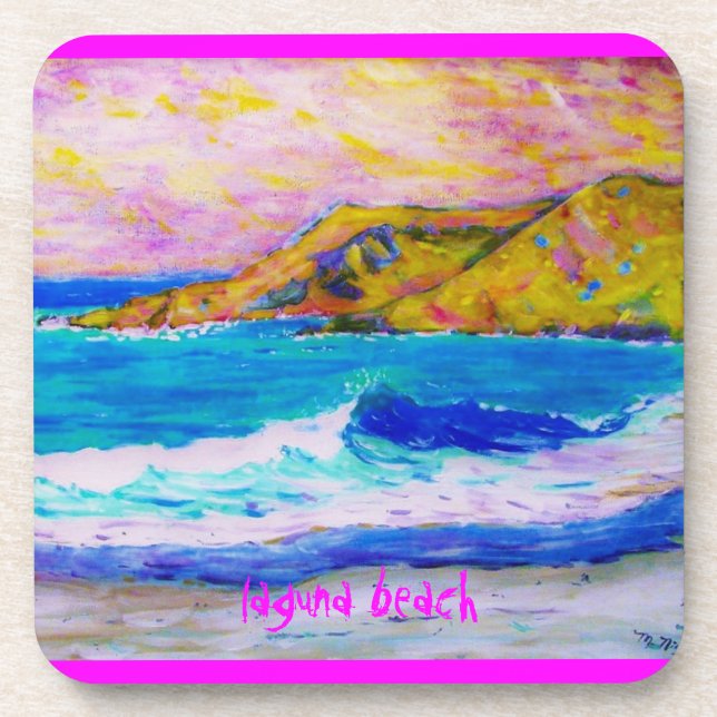 Dessous-de-verre laguna beach art (Devant)