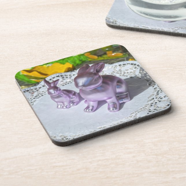 Dessous-de-verre Lapin de Pâques (Côté gauche)