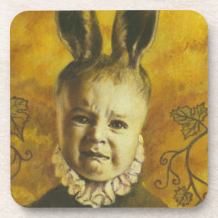 Dessous de verre lapin mutant bébé