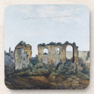Dessous-de-verre L'aqueduc de Claudean et le Colosseum, 1778 (la