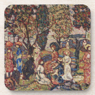 Dessous-de-verre L'automne par Maurice Prendergast, Vintage Fine Ar
