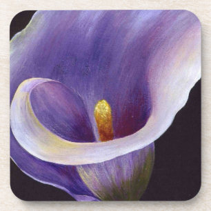 Dessous-de-verre Lavande Calla Lily