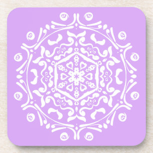 Dessous-de-verre Lavender Mandala