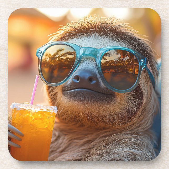 Dessous-de-verre Lazy Sloth (Devant)