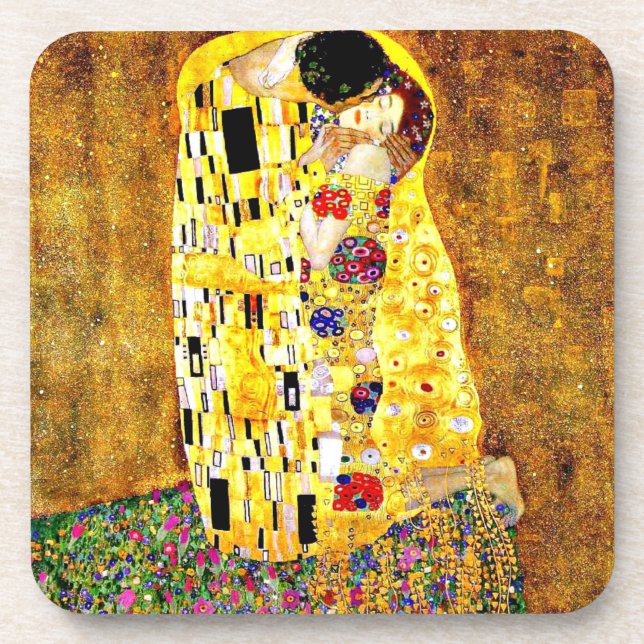 Dessous-de-verre Le baiser de Gustav Klimt (Devant)