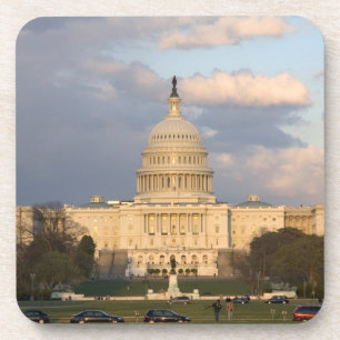 Dessous-de-verre Le bâtiment de capitol des Etats-Unis dedans