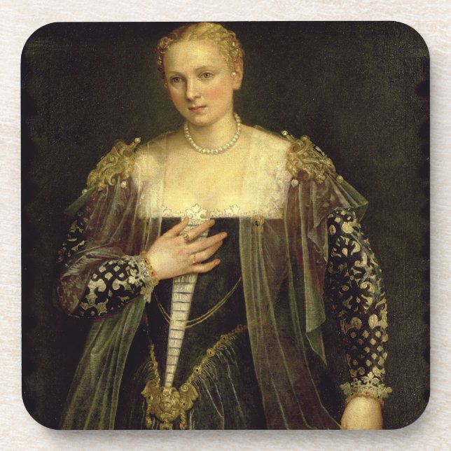 Dessous-de-verre Le beau Nani (huile sur la toile) (Devant)