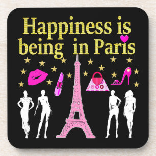 DESSOUS-DE-VERRE LE BONHEUR À PARIS