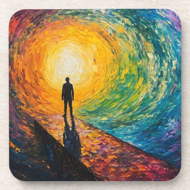 Dessous-de-verre Le bord de la dimension (Devant)