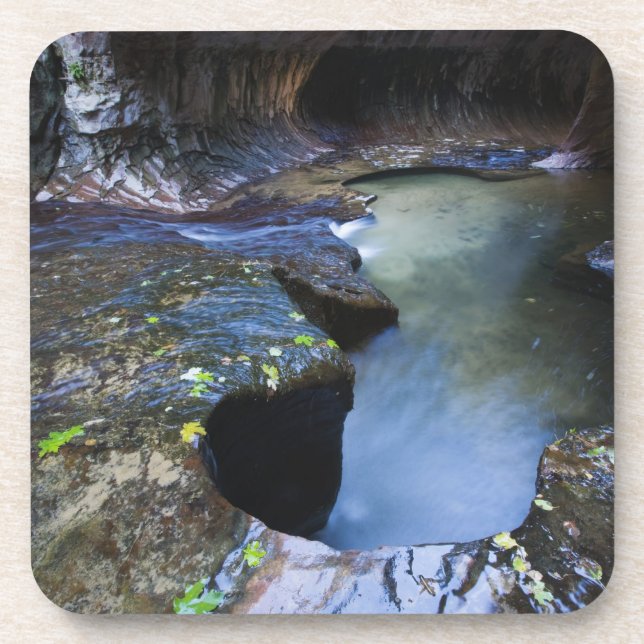 Dessous-de-verre Le canyon de fente de souterrain (Devant)