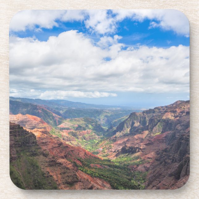 Dessous-de-verre Le canyon de Waimea (Devant)