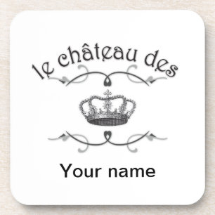 Dessous-de-verre le château des VOS NOM v.2