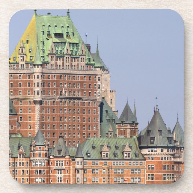 Dessous-de-verre Le château Frontenac à Québec, Canada. (Devant)