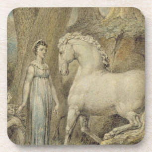 Dessous-de-verre Le cheval, des "ballades de William Hayley",